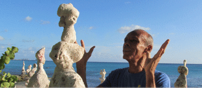 Keith Neblett -General Manager of the National Conservation Commission Orders Coral Stone Sculptures @Batts Rock DESTROYED