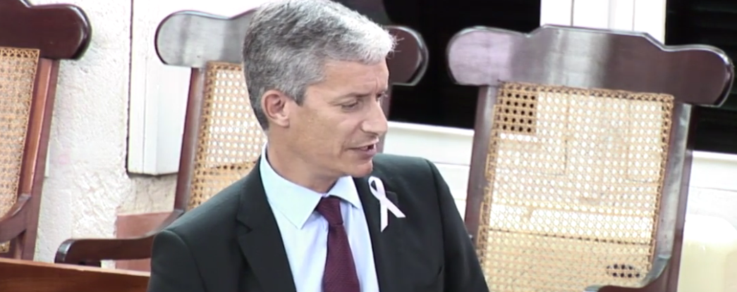 Senator Rawdon Adams Sobering Intervention in the Debt Restructure Debate