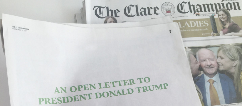 Open Letter to Donald Trump from Ireland’s Emigration Museum