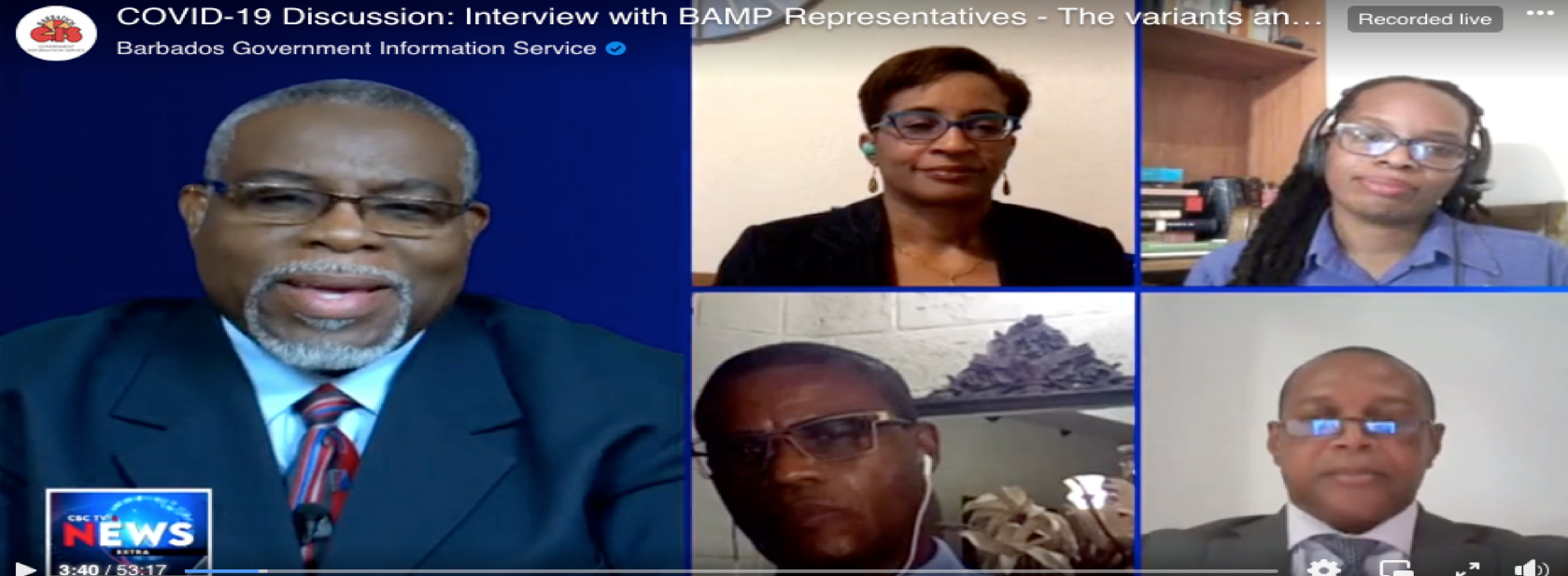 COVID-19 Discussion: Interview with BAMP Representatives - The variants and how they will impact our nation and our lives