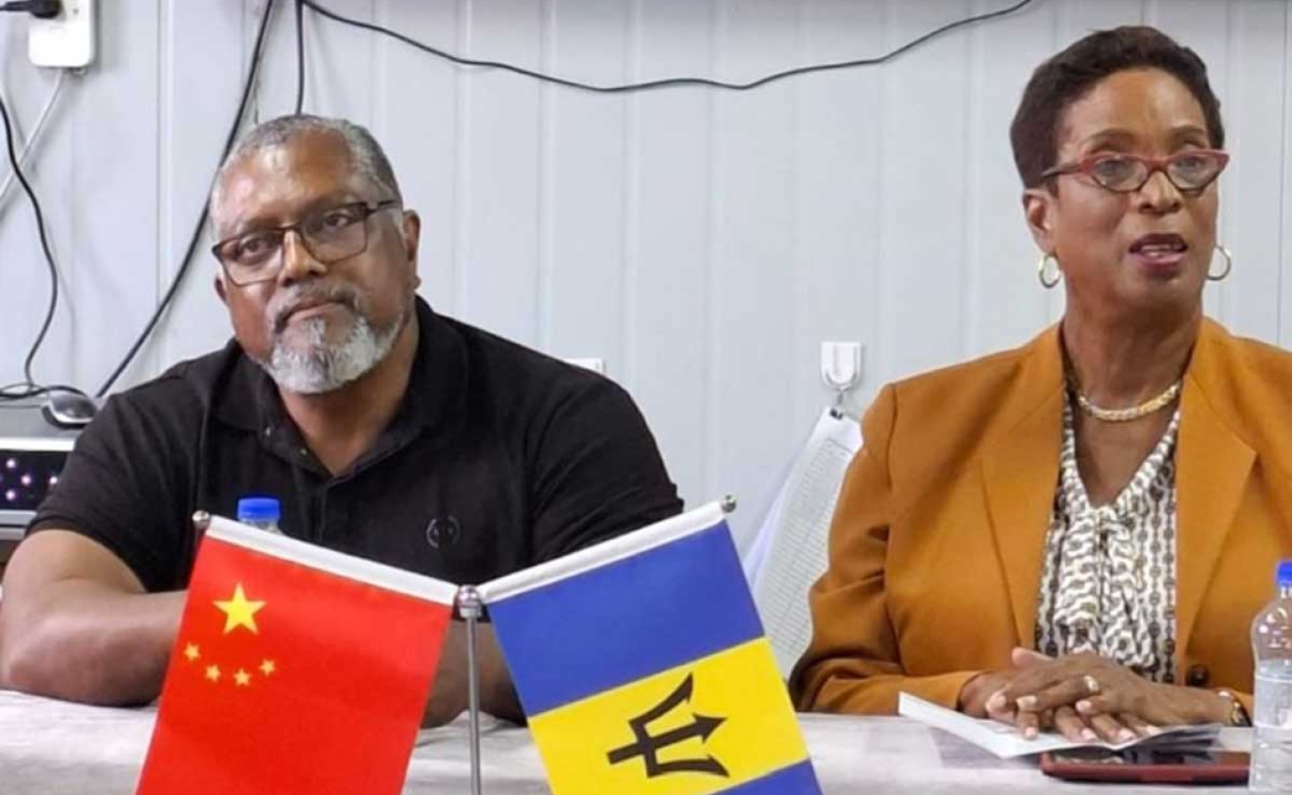 Indar Weir and Sandra Husbands